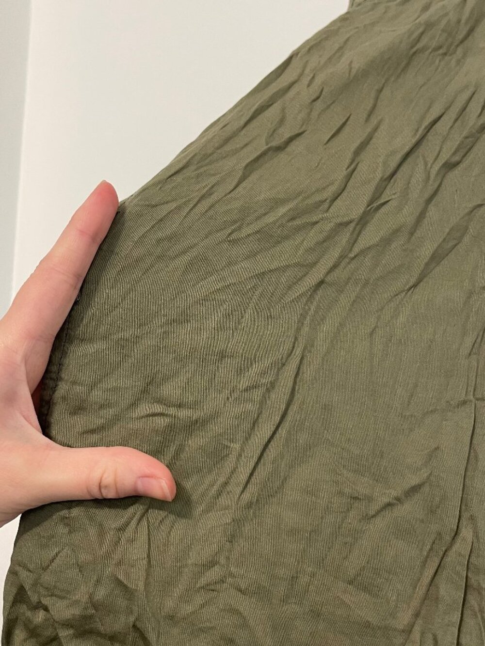 MAEVE ANTHROPOLOGIE Aveiro Safari Shirt Olive Green "Button Down" SNAPS /NO BELT - Picture 15 of 16